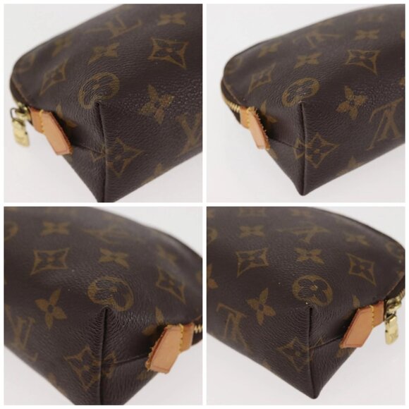 LOUIS VUITTON Monogram Pochette Cosmetic PM Pouch M43998 LV Auth BA6165 - Picture 14 of 16